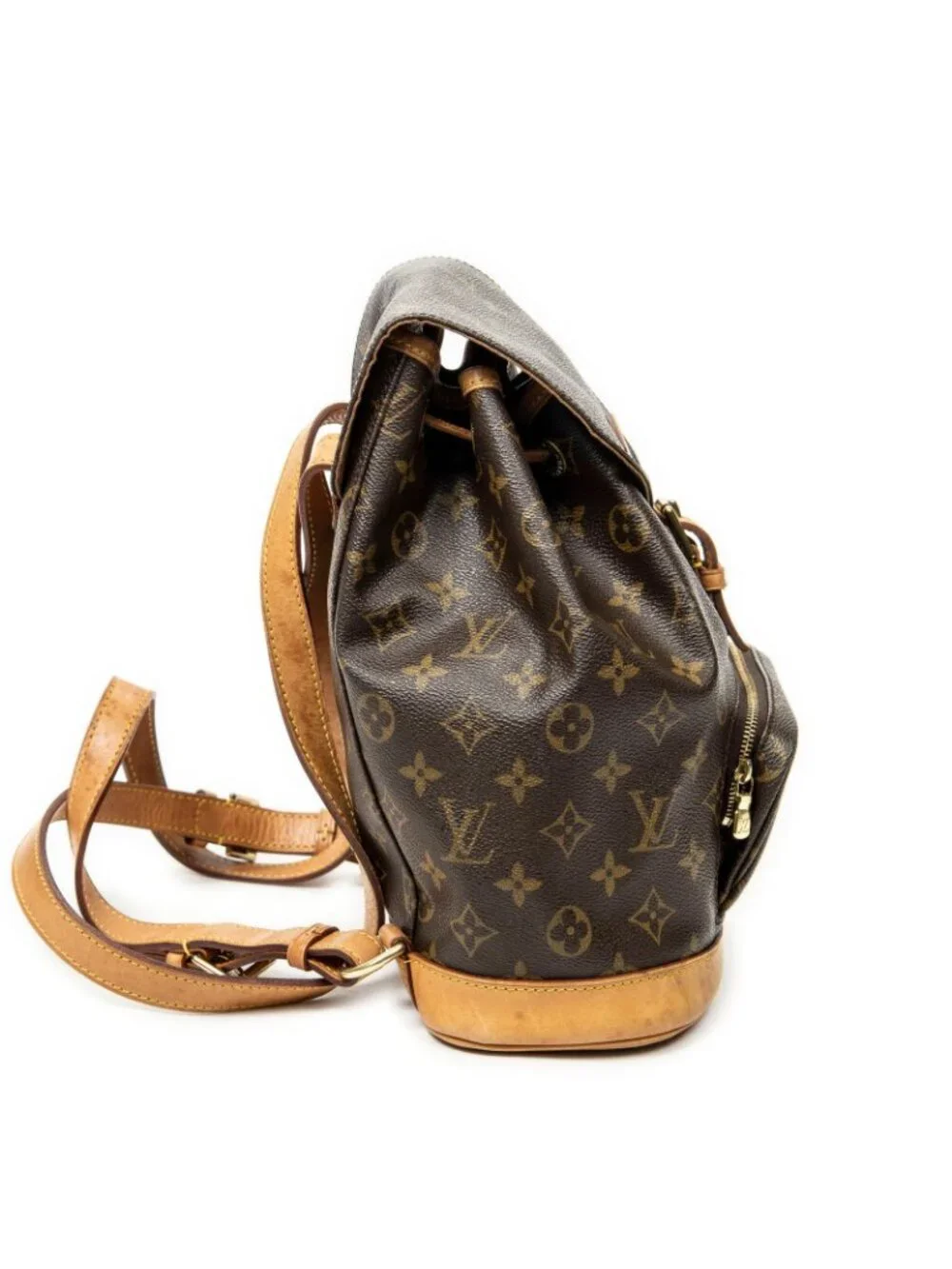 Louis Vuitton Montsouris Brown Monogram Canvas Backpack